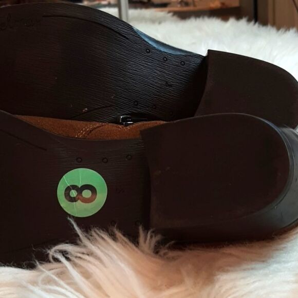 SAM ELDERMAN suede ankle boots zip 8 M‎ - Picture 11 of 11